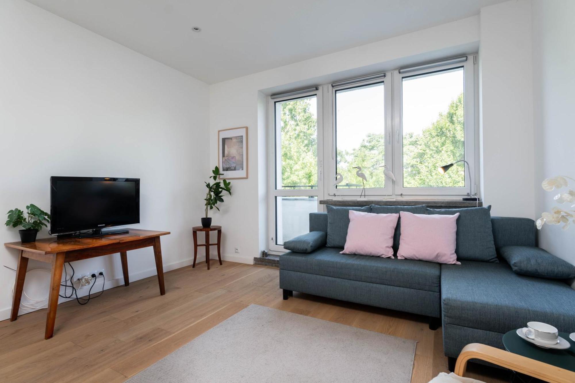 Chopin Apartment Lazienki Park Варшава Екстериор снимка