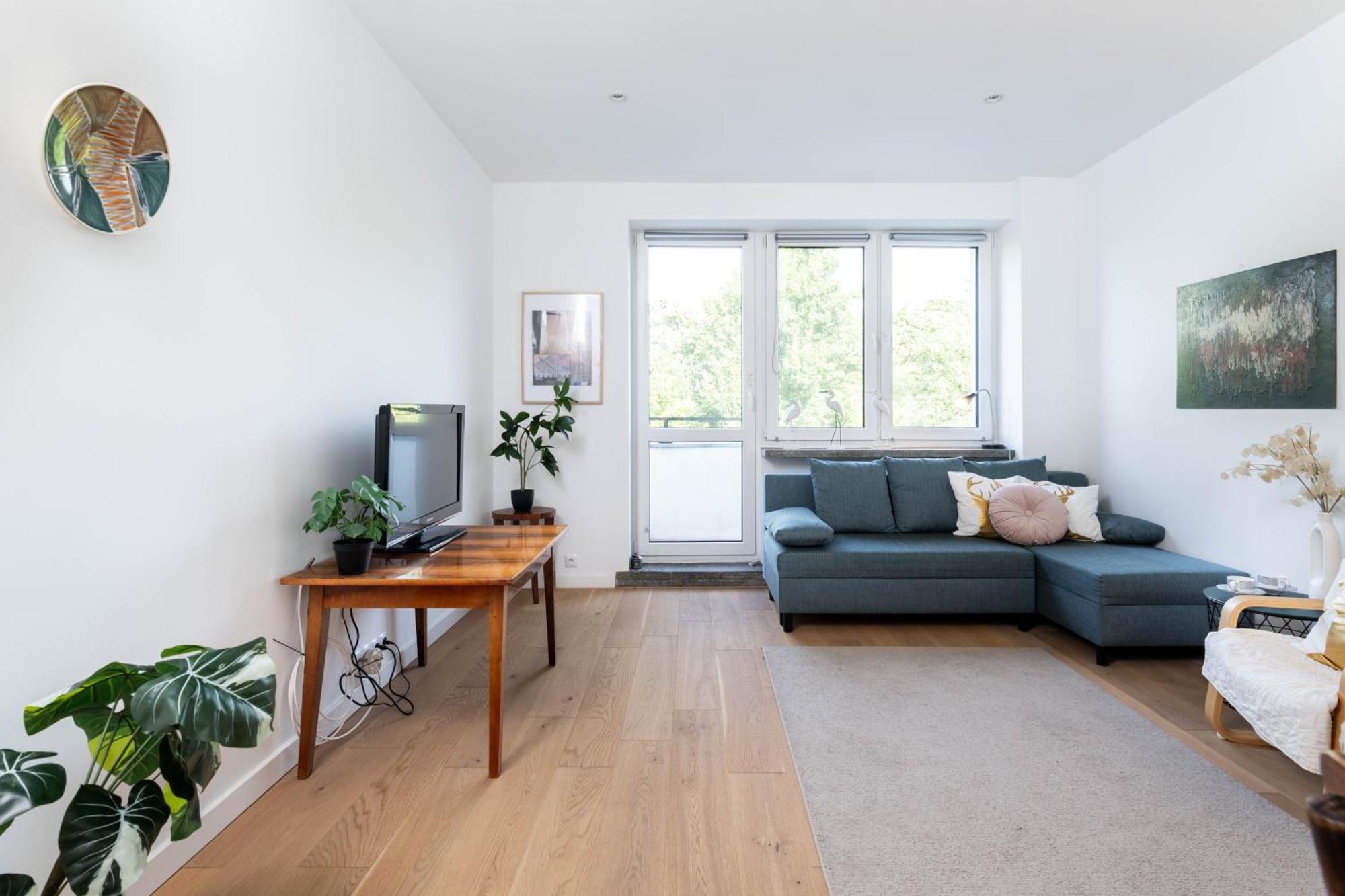 Chopin Apartment Lazienki Park Варшава Екстериор снимка
